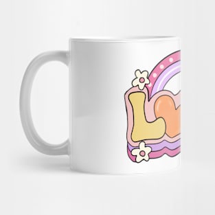 retro love Mug